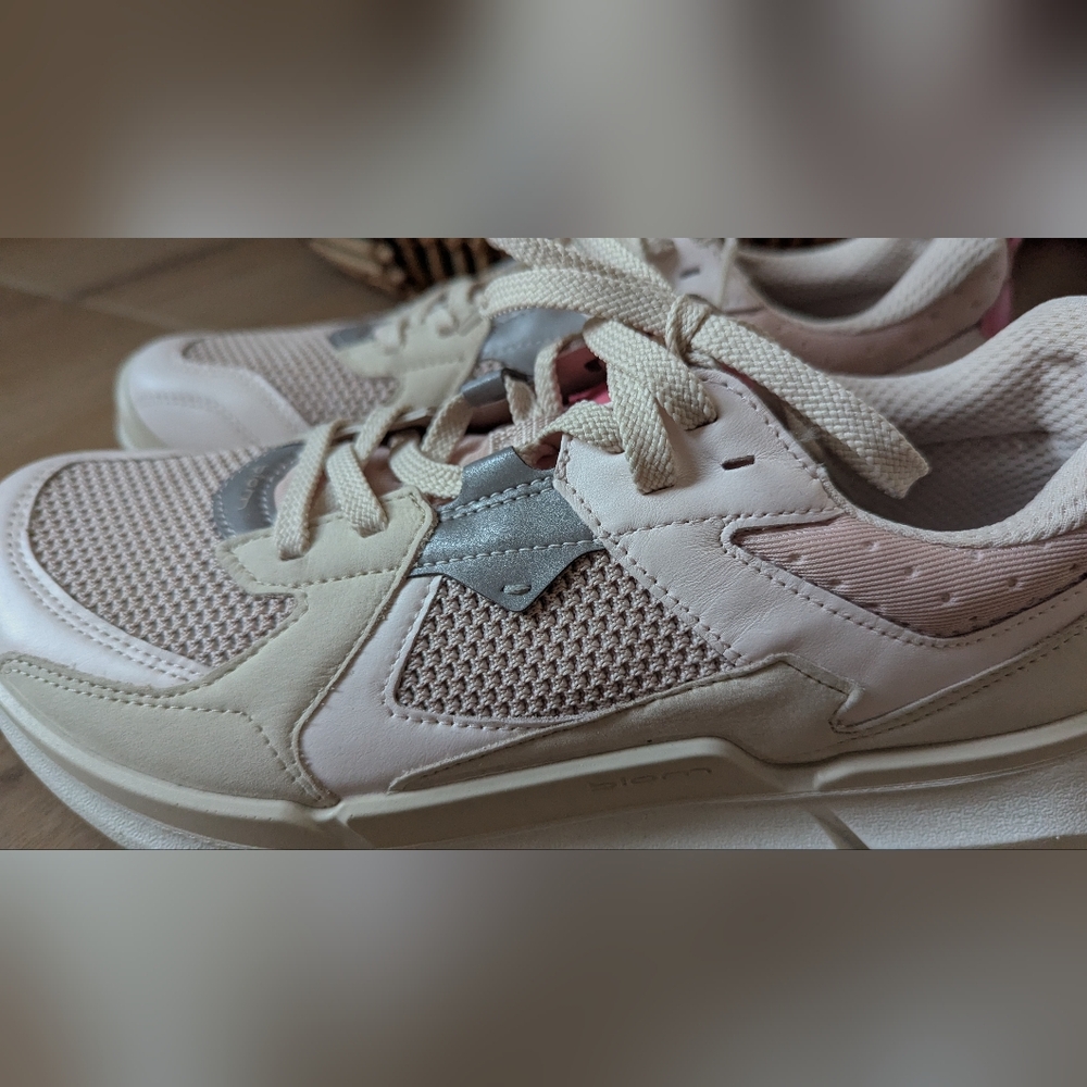 ECCO BIOM Pink Women’s Sneakers Size 10 - Picture 6 of 11